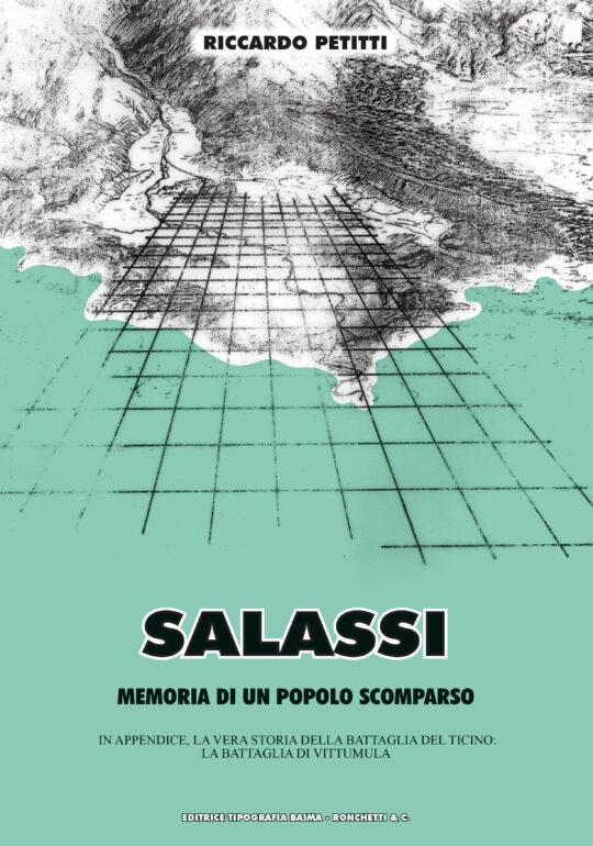 Copertina del libro "Salassi. Memorie di un popolo scomparso".