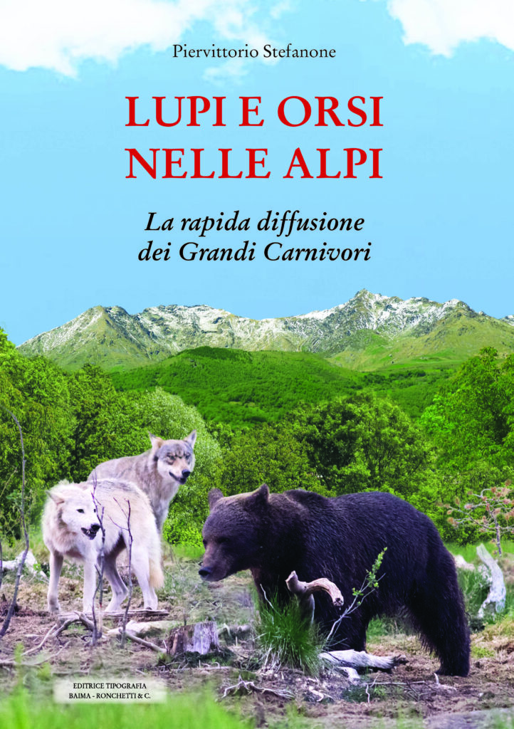 Copertina di "Lupi e Orsi nelle Alpi"