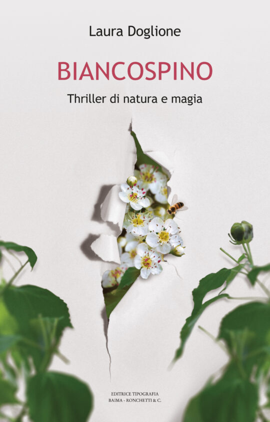 Copertina del libro "Biancospino. Thriller di natura e magia".
